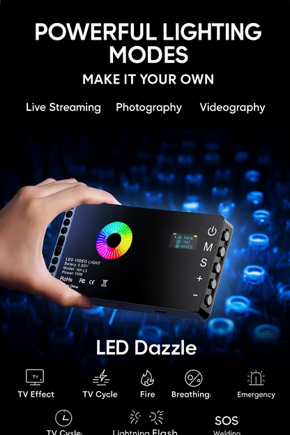 LED Dazzle 24 Modi mit RGB-Lichtern