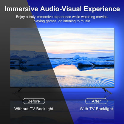 Immersive TV-Hintergrundbeleuchtung