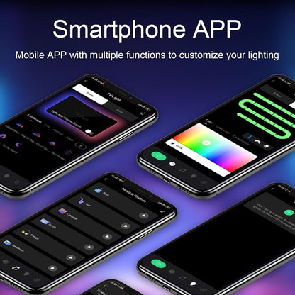 Immersive TV-Hintergrundbeleuchtung