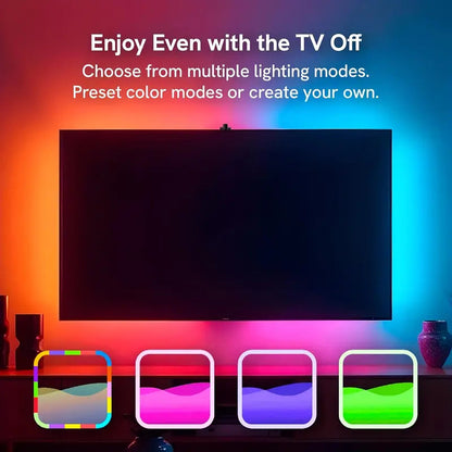 Immersive TV-Hintergrundbeleuchtung