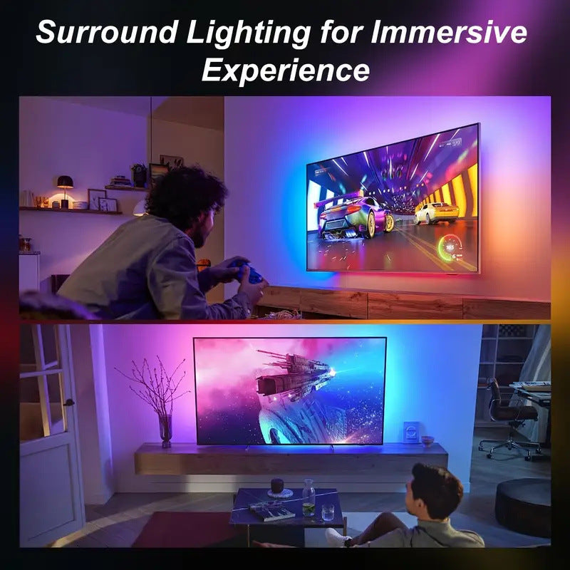 Immersive TV-Hintergrundbeleuchtung