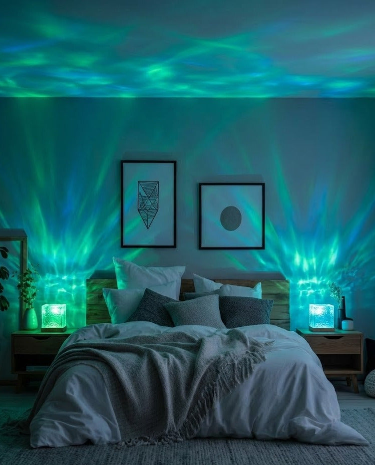 Nordlichter (Aurora Borealis) Lampenlicht